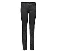 MAC Damen Straight Leg Jeanshose Carrie Pipe, Gr. W36/L30, Schwarz (Black D999)