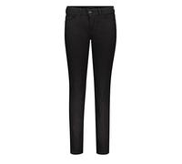 MAC Damen Straight Leg Jeanshose Carrie Pipe, Gr. W44/L34, Schwarz (Black D999)