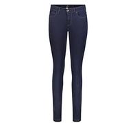 MAC Damen Straight Leg Jeanshose Dream Skinny, Blau (dark rinsewash D801), Gr. W42/L32 (Herstellergröße: 42/32)