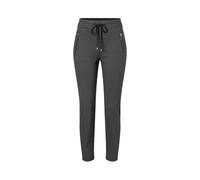 MAC Damen Stretchhose EASY Slim Fit, grau, Gr. 42/29