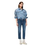 MAC Dream Jeans Cropped in Blue Moon D42 / L27 Straight Fit