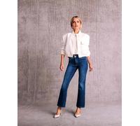 MAC Jeans Flared Fit 7/8 DREAM KICK dunkelblau | 42/L27