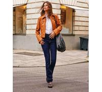 MAC Jeans Bootcut Fit DREAM Kontrastnähte Dunkelblau Größe 38/34