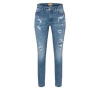 MAC - DREAM SKINNY blue used destroyed Denim - Gr. - 36/32