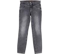 MAC Dream Slim Leg Stretchjeans Jeans Damen Denim, Farbe:dunkelgrau, Damengrößen:36, Hosenlänge:L30