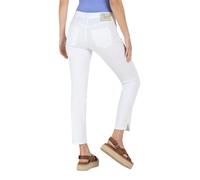 MAC Skinny Fit Jeans mit verkürztem Schnitt Modell 'DREAM SUMMER' in Weiss, Größe 38/28