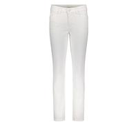 MAC Dream Jeans Straight Fit aus weißem Stretch-Denim D36 / L32 Regular Fit