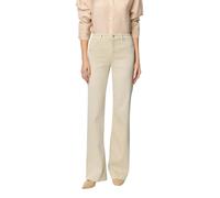Weite Jeans MAC "DREAM WIDE", Damen, Gr. 38, Länge 32, beige (smoothly beige), Denim/Jeans, Obermaterial: 75% Baumwolle, 12% Modal, 9% Polyester, 4% Elasthan, figurumspielend knöchellang, Jeans Weite