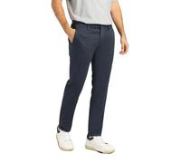 MAC Drivers Pants mit dehnbaren Bund in blauer Optik W29-L32 Straight Fit