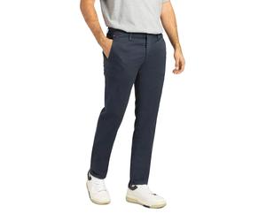 MAC Drivers Pants mit dehnbaren Bund in blauer Optik W30-L34 Straight Fit