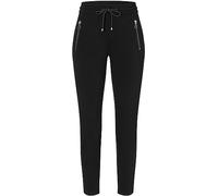 Mac Easy Smart Jersey Hose in Schwarz D38 / L29 Slim Fit