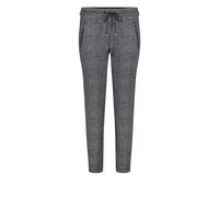 MAC Jeans Damen Hose Relaxed Easy smart Light Jersey 34/29, Black Check