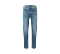 Straight-Jeans MAC "Arne", Herren, Gr. 33, Länge 30, mid blau authentic used, Denim/Jeans, Obermaterial: 95% Baumwolle, 3% Elastomultiester, 2% Elasthan, gerade, Jeans Straight-Jeans, in gepflegter Op