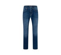 MAC Arne Pipe Jeans in blauer Vintage-Waschung W40 / L32 Straight Fit