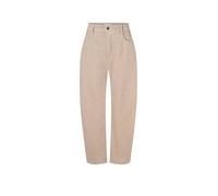 Cordhose MAC, Damen, Gr. 40, N-Gr, beige (light beigol), Obermaterial: 98% Baumwolle, 2% Elasthan, unifarben, 7/8-Länge, Hosen Cordhose, 5-Pocket-Style, weites Bein (68718747-40) light beigol