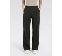 Anzughose MAC "CHIARA" Gr. 44, Länge 30, schwarz (black30) Damen Hosen (22029905-44) black30