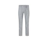 MAC Herren Hose mit Leinen LENNOX SPORT Modern Fit, grau, Gr. 31/34