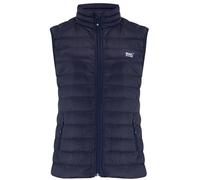 Mac in a Sac Damen-Alpine-Daunenweste zum Zusammenpacken - Leichte Daunenweste mit 600er-Füllkraft und Reißverschlusstaschen - Jet Black - 14