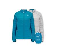 Mac in a Sac Damen Mias-pola-aw19 Fleece, Petrol/Soft Grey, XXL