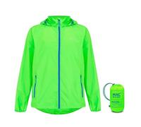 Mac in a Sac Herren Origin II - Waterproof Packable Jacket Regenjacke, Neon Green, L