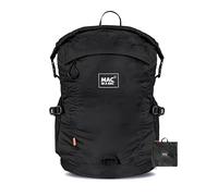 Mac in a Sac Travelite - zusammenrollbarer, wasserdichter Rucksack, 20 l - ultraleicht, kompakt, atmungsaktiv (5000 g/m²) - Unisex für Erwachsene - Jet Black