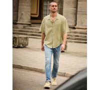 MAC Jeans Arne Pipe in Hellblau mit Organic Cotton W40 / L34 Straight Fit