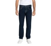 Straight-Jeans MAC "Arne", Herren, Gr. 31, Länge 34, blau (blau stonewash), Denim/Jeans, Obermaterial: 97% Baumwolle, 3% Elasthan, gerade, Jeans, in gepflegter Optik, mit Stretch (15125716-31) blau st