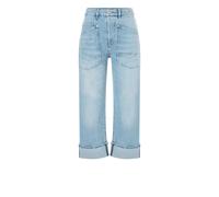 MAC Baggy Straight Jeans in Hellblauer Waschung D44 Loose Fit