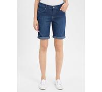 MAC Damen Jeansshorts SHORTY Slim Fit, darkblue, Gr. 42/09