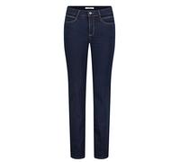 MAC JEANS Damen Angela_0380L Straight Jeans, Blau (Dark D801), W34/30L