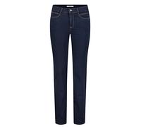 MAC Jeans Damen Angela_0380L Straight Jeans, Blau (Dark D801), W40/32L