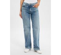 MAC Dream Wide Leg Jeans in hellblauer Waschung D34 / L34 Slim Fit