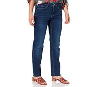 MAC Jeans Damen Slim Jeans Angela_5240, Blau (New Basic Wash D845), W44/L32