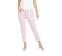 7/8-Jeans MAC "Dream Chic", Damen, Gr. 36, Länge 27, faded mauve ppt, Denim/Jeans, Obermaterial: 88% Baumwolle, 8% Elastomultiester, 4% Elasthan, feminin, sehr figurbetont 7/8-Länge, Jeans, verkürzte