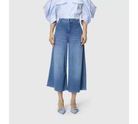 MAC Jeans Ella – Cropped, Authentic Light Stretch Denim, Blau, Gr. 34