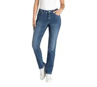 Mac - Damen 5-Pocket Jeans, Melanie (5040-97-0380L), Größe:W46, Länge:L34, Farbe:Simple wash (D586)