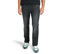 MAC - MAC JEANS - Arne, Basic Stretch Denim schwarz - Gr. - 38/34