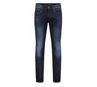 MAC Jeans Herren Arne Pipe Slim Jeans, Blue Black 3D Authentic Wash H793, W33/L34