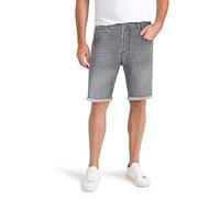 MAC Jeans Herren Jog'n Jeans Light Sweat Denim Bermuda Shorts, H825 Authentic Light Grey Used