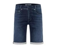 MAC Jeans Herren Jog'n Jeans Sweat Denim Bermuda Shorts, H694 Dark Blue Vintage wash