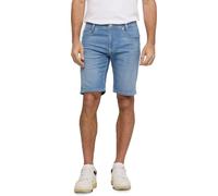 MAC Jeans Herren Short Arne Bermuda Stretch Denim, 0961 H217 Authentic Light Blue Used