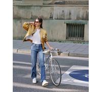 Mac - Damen 5-Pocket Jeans, Laura Authentic (5225-90-0387L), Größe:W40, Länge:L30, Farbe:Authentic Baby Blue (D429)