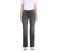 Mac - Damen 5-Pocket Jeans, Laura Authentic (5225-90-0387L) | Super bequemer Stretch-Denim. Bootcut mit ausgestelltem Bein. Normale Leibhöhe. Feine Bügelfalten.