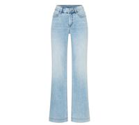 MAC Wide Leg Jeans mit Eingrifftaschen Modell 'Dream' in Hellblau, Größe 42/32
