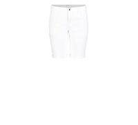 MAC Jeans MCA Damen Chino Shorts per Pack Weiß (White 010), W44(Herstellergröße: 44/09)