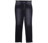 MAC Jeans Melanie Glam Stretchjeans Feminine Fit Straight Leg Damen Denim, Farbe:schwarz, Damengrößen:42, Hosenlänge:L34