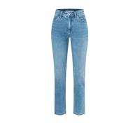 Stretch-Jeans MAC "Melanie", Damen, Gr. 40, Länge 30, authentic baby blau, Denim/Jeans, Obermaterial: 91% Baumwolle, 7% Elastomultiester, 2% Elasthan, figurbetont normal, Jeans, Gerade geschnitten (60
