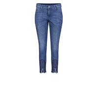 MAC Jeans, Skinny 7/8, 7/8 Damen Jeans Hose Stretchdenim Blue Destroyed D 36 W 28 L 27