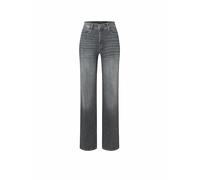 Mac - Damen 5-Pocket Jeans, Wide Authentic (5228-90-0387L), Größe:W32, Länge:L32, Farbe:Grey Heavy Used wash (D901)