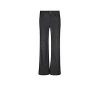 Weite Jeans MAC "Dream Wide authentic", Damen, Gr. 40, Länge 34, fashion rinsed, Denim/Jeans, Obermaterial: 79% Baumwolle, 19% Polyester, 2% Elasthan, straight fit lang, Jeans, mit formendem Shaping-E